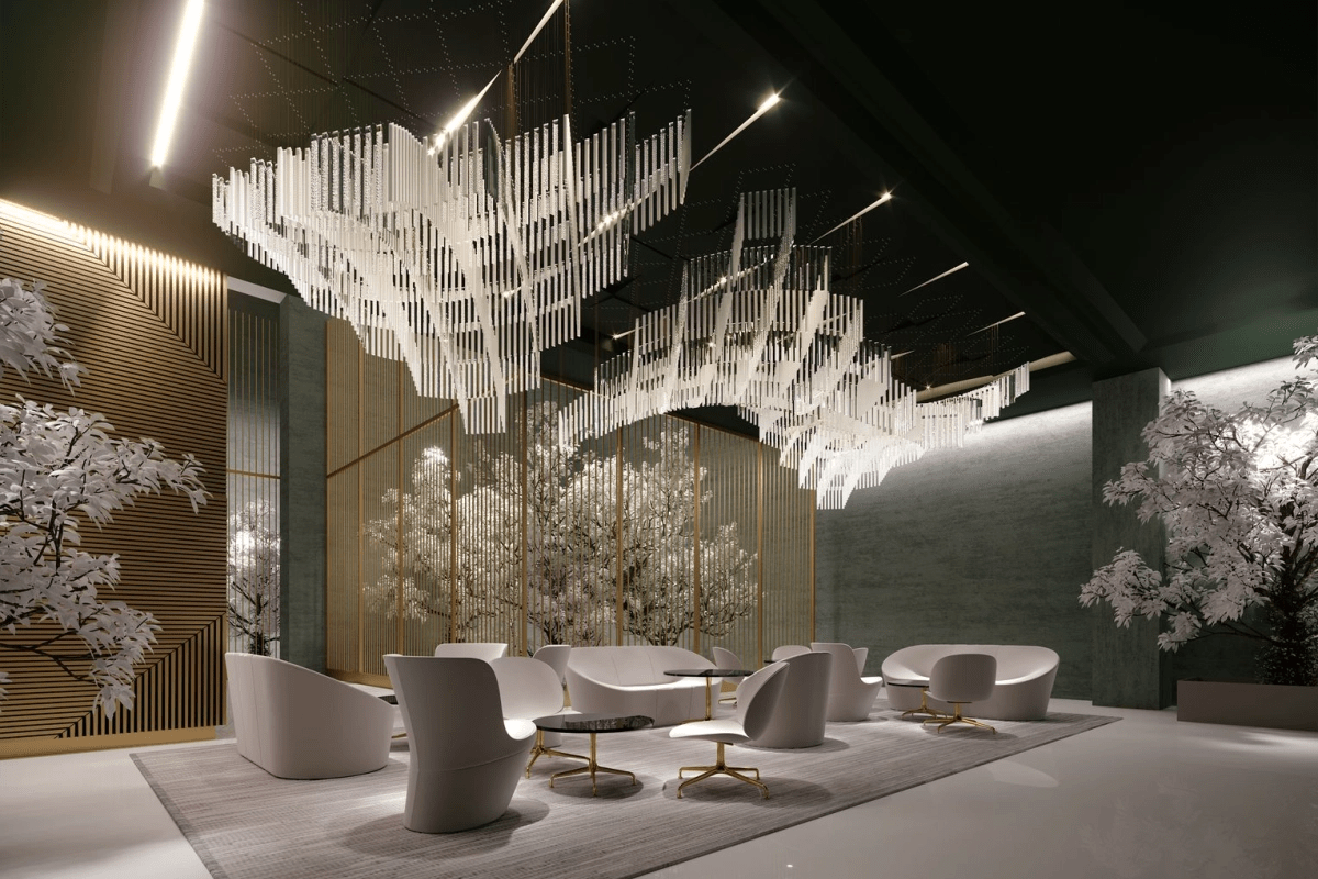 Diamond Cloud Customizable Chandelier with Adjustable Lighting & Elega