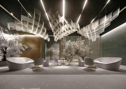 Diamond Cloud Customizable Chandelier with Adjustable Lighting & Elega
