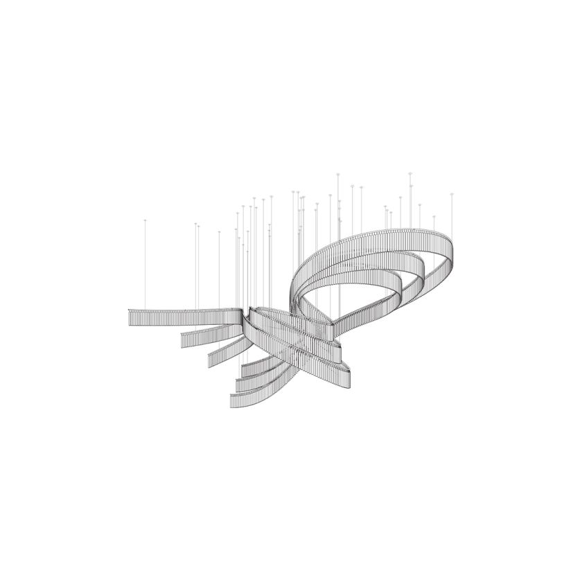 Rivella Cascade Fringe Chandelier - Elegant Design with Adjustable Hei