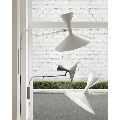 Marseille Plug-in Wall Light with Adjustable Brightness & Sleek Design