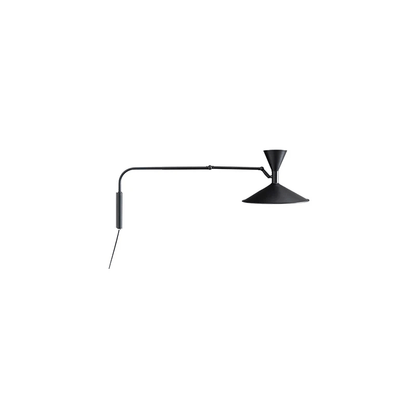 Marseille Plug-in Wall Light with Adjustable Brightness & Sleek Design