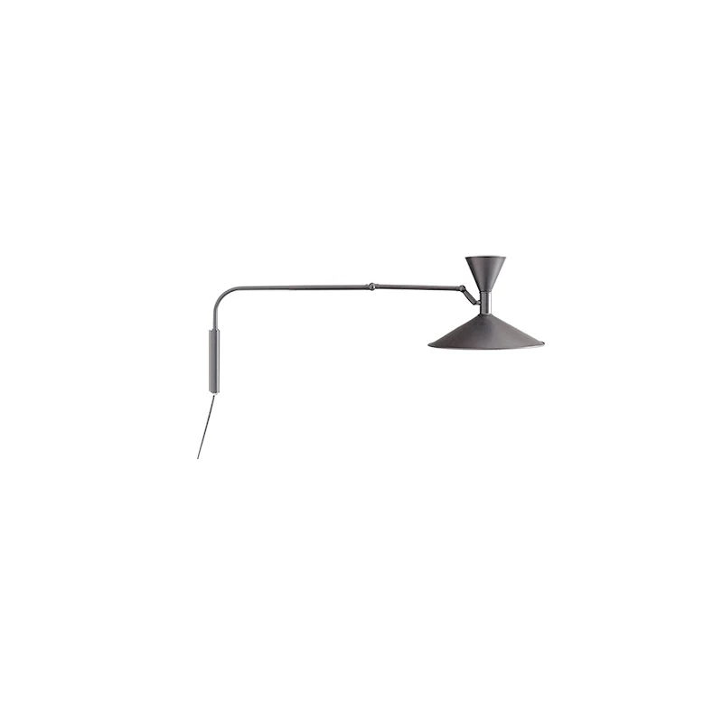 Marseille Plug-in Wall Light with Adjustable Brightness & Sleek Design