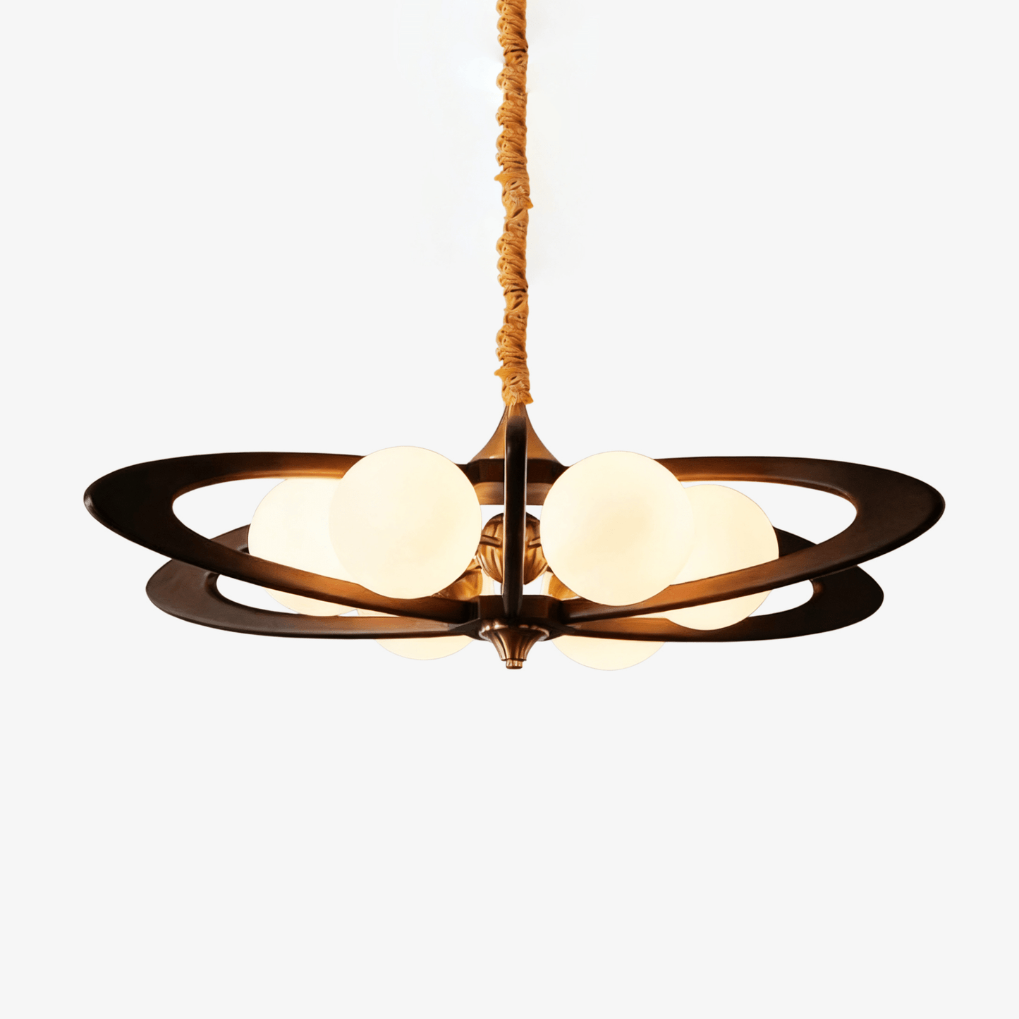 Evadra Celeste Chandelier - Elegant Design with Adjustable Height & LE