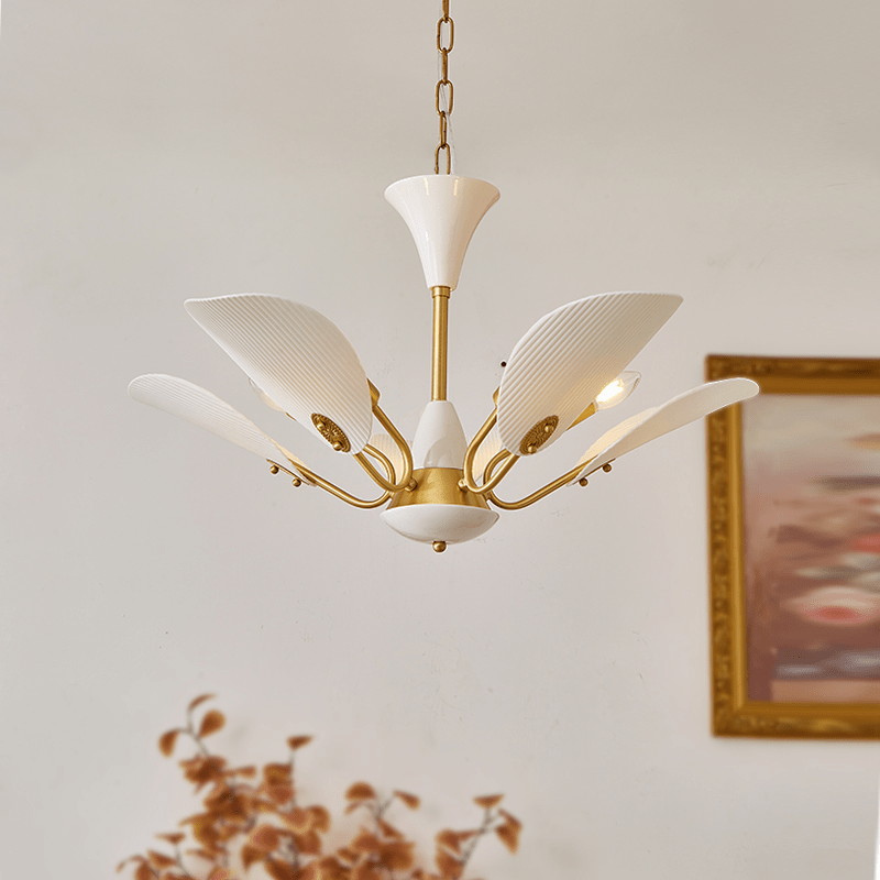 Liora Blossom Chandelier - Elegant Floral Design with Adjustable Heigh