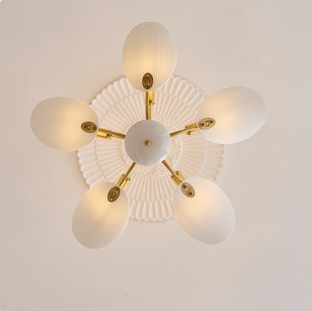Liora Blossom Chandelier - Elegant Floral Design with Adjustable Heigh