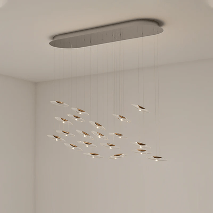 Elegant Moonlight Whispers Chandelier with Adjustable Brightness & Cry