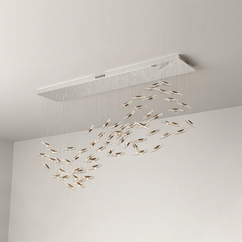 Elegant Moonlight Whispers Chandelier with Adjustable Brightness & Cry
