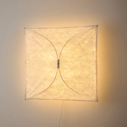 Kite Shaped Paper Wall Lamp - Soft Ambient Light & Energy Efficient De