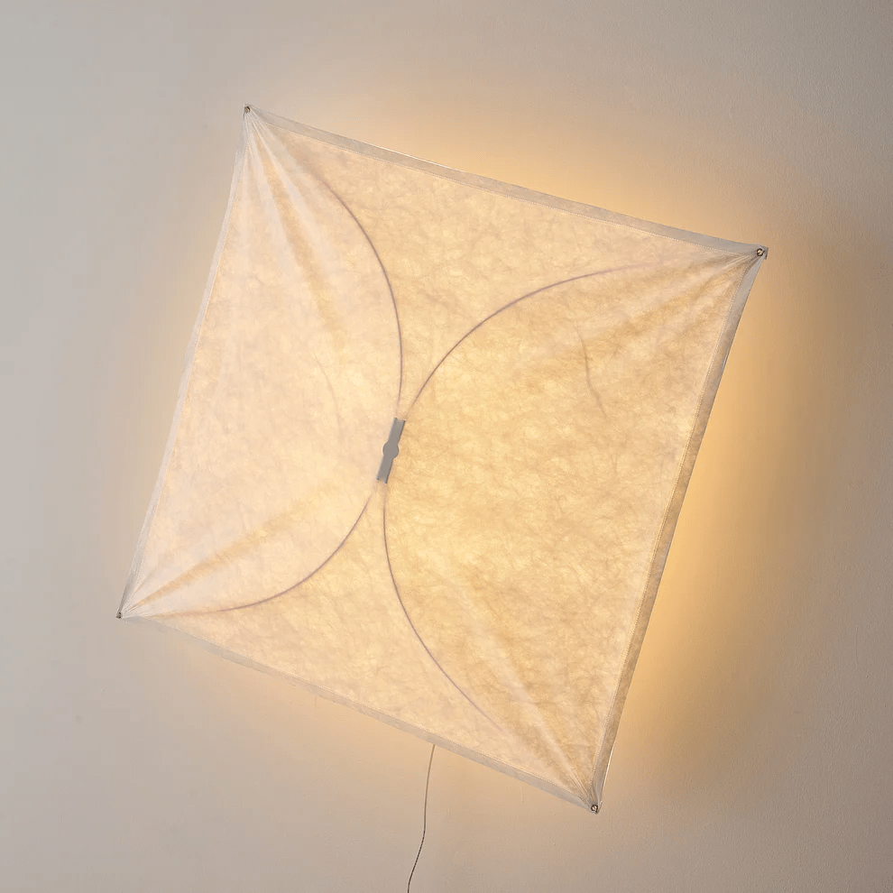 Kite Shaped Paper Wall Lamp - Soft Ambient Light & Energy Efficient De