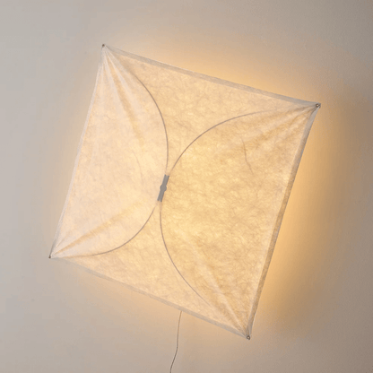 Kite Shaped Paper Wall Lamp - Soft Ambient Light & Energy Efficient De