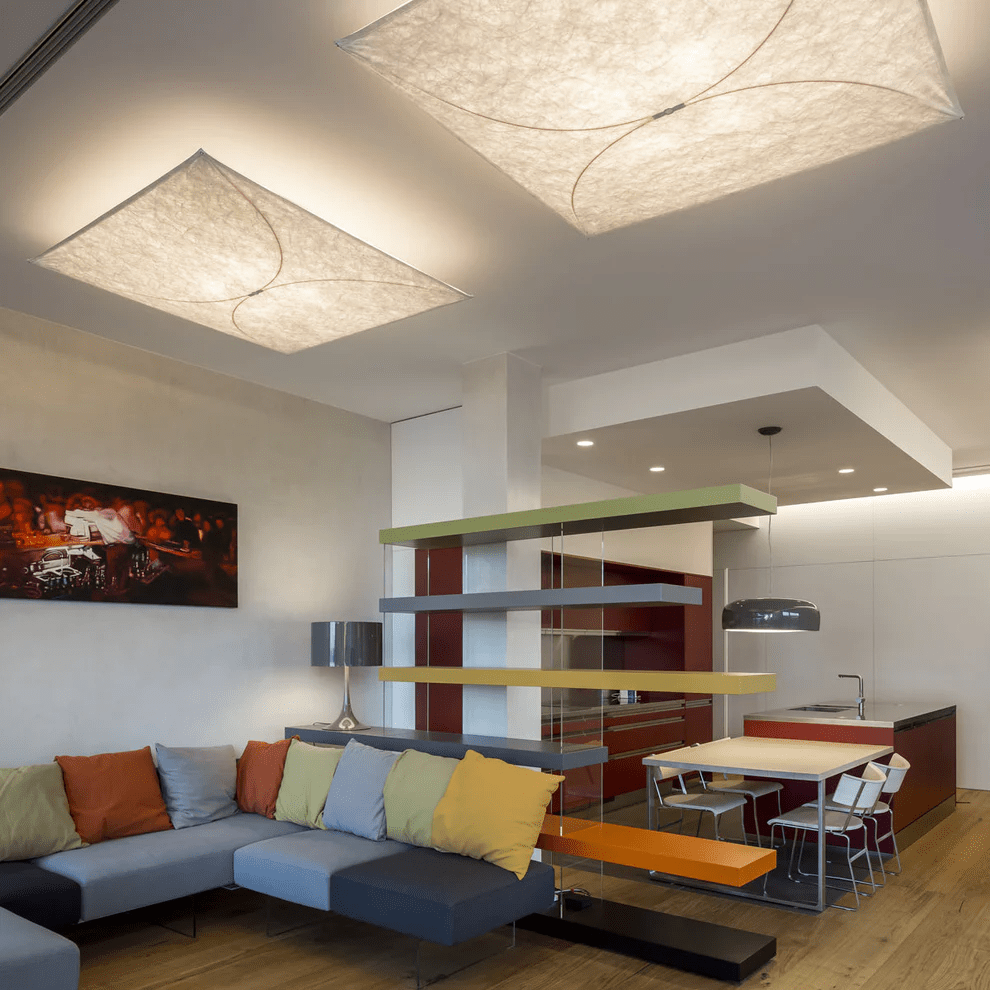 Kite Shaped Paper Wall Lamp - Soft Ambient Light & Energy Efficient De