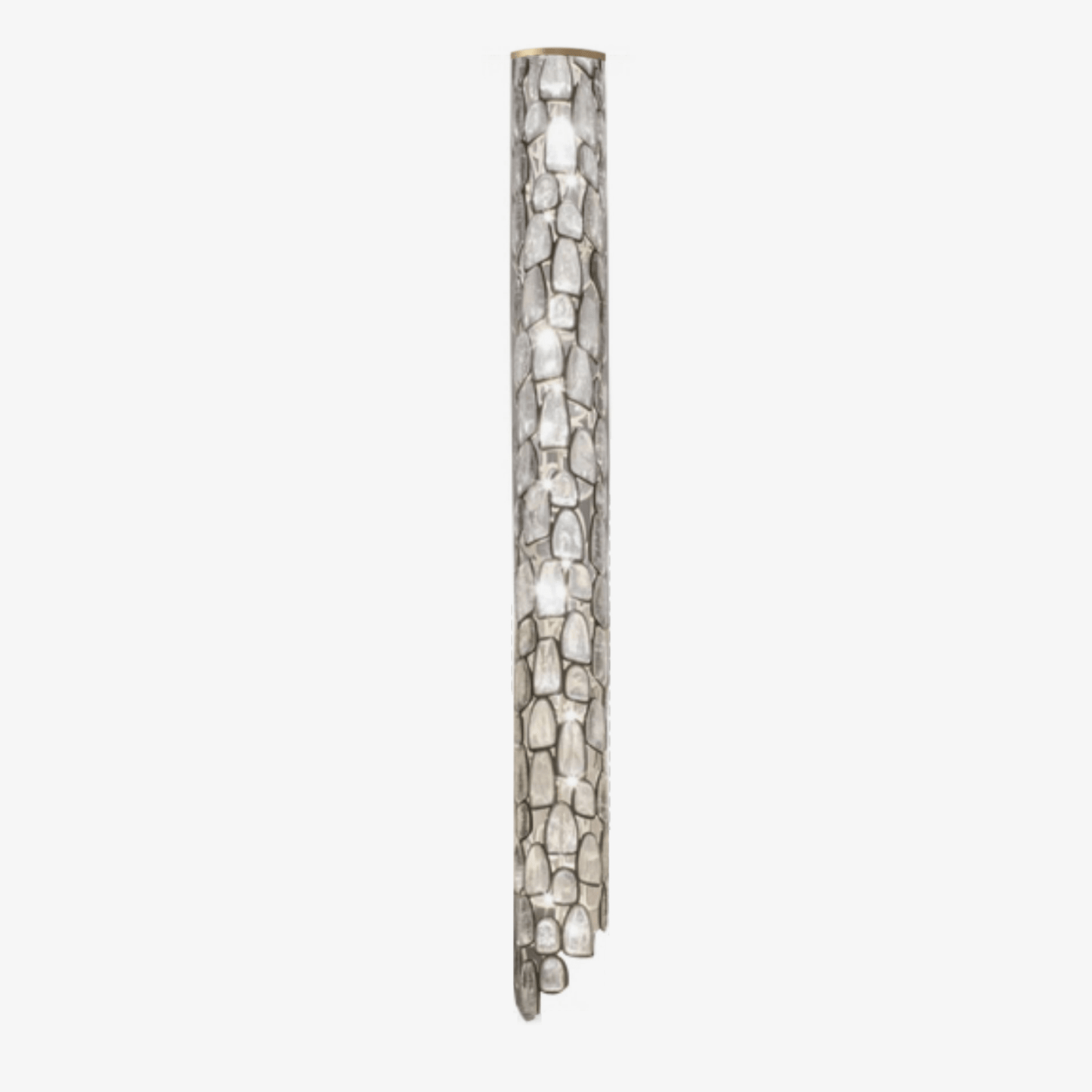 Elegant Crystal Mosaic Chandelier with Dimming Function & Easy Install