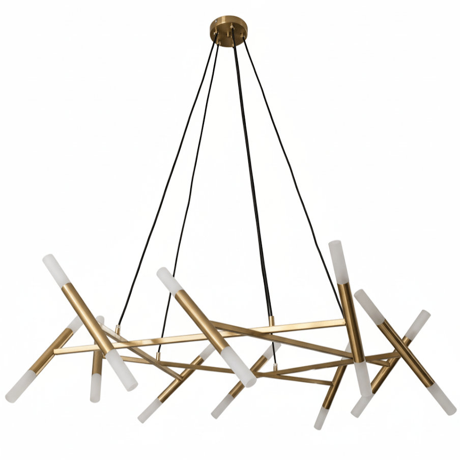 Le Diamant Crystal Chandelier - Elegant Design, Dimmable LED Lights