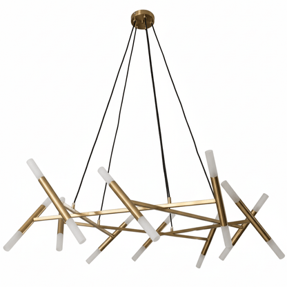 Le Diamant Crystal Chandelier - Elegant Design, Dimmable LED Lights