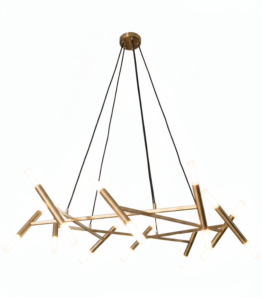 Le Diamant Crystal Chandelier - Elegant Design, Dimmable LED Lights