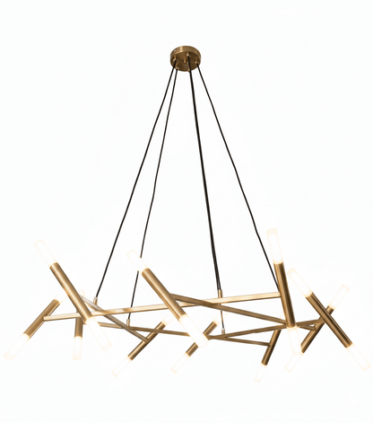 Le Diamant Crystal Chandelier - Elegant Design, Dimmable LED Lights