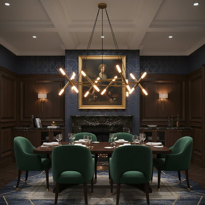 Le Diamant Crystal Chandelier - Elegant Design, Dimmable LED Lights