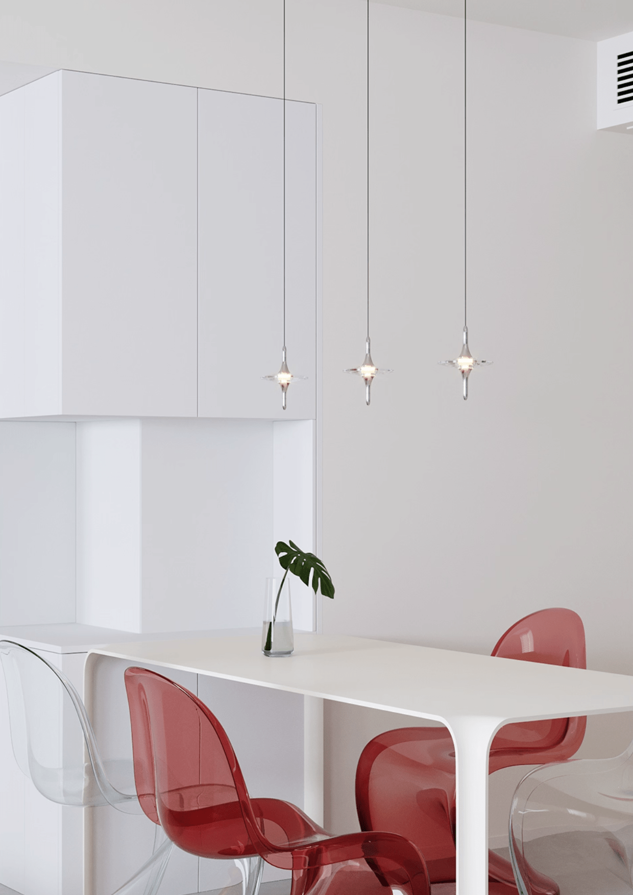 Starfall Staircase Chandelier - Elegant Design with Adjustable Height