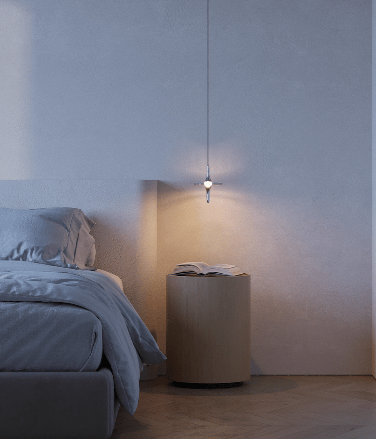 Starfall Staircase Chandelier - Elegant Design with Adjustable Height