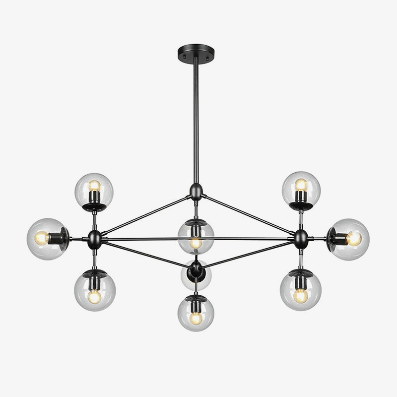 Vertex Chandelier - Modern Design with Adjustable Brightness & Energy-
