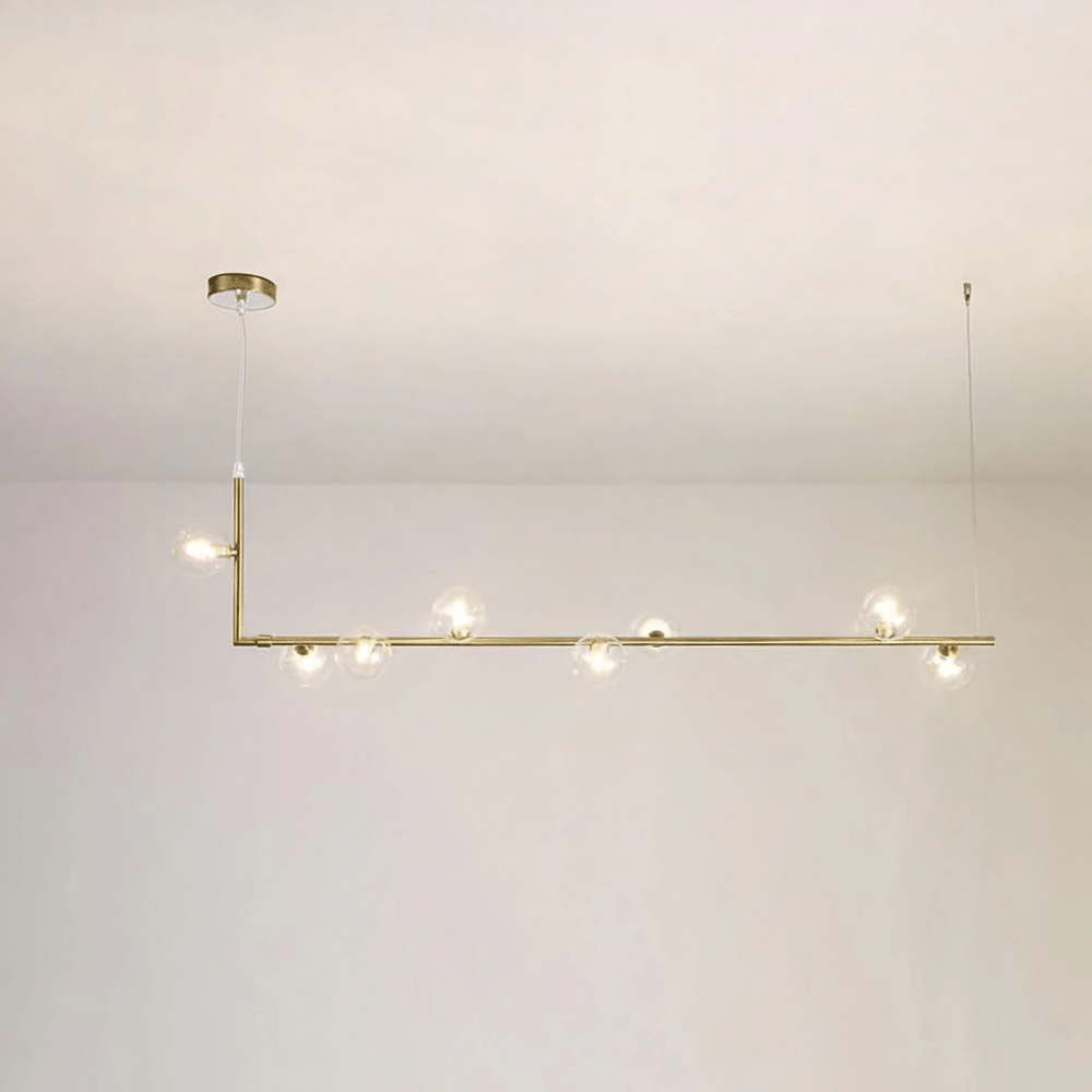 Air 73 Glass Pendant Lamp - Modern Design with Adjustable Height & LED