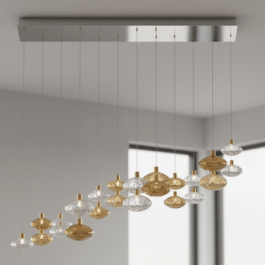Lure Chandelier - Elegant Design with Dimmable Lighting & Energy Effic