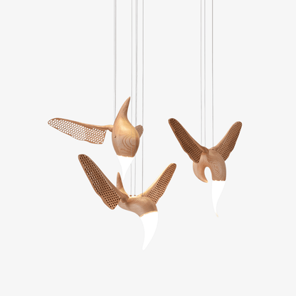 Avian Flight Chandelier - Elegant Design with Adjustable Brightness