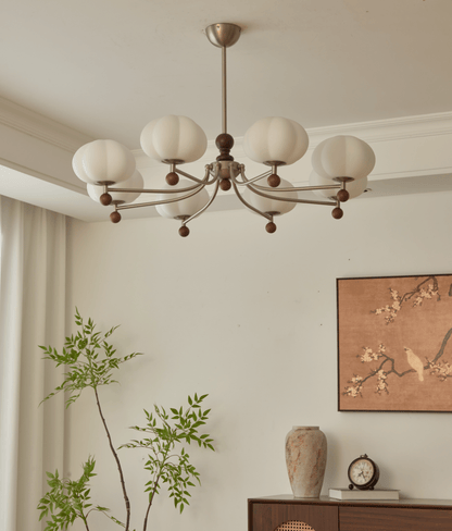 Emberlyn Bloom 6-Light Chandelier with Elegant Floral Design & Adjusta