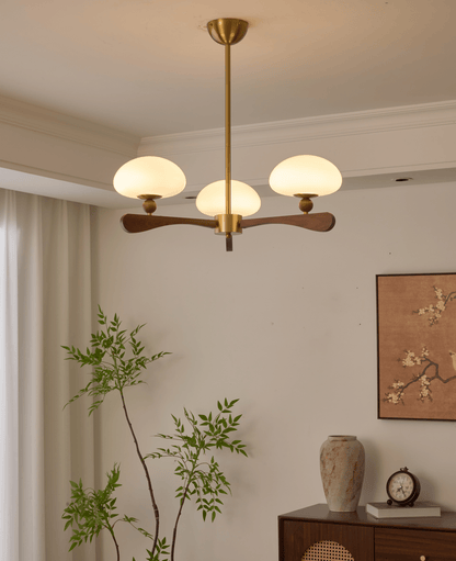 Evander Ray Chandelier - Elegant Lighting Fixture with Adjustable Heig