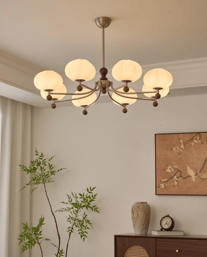 Emberlyn Bloom 6-Light Chandelier with Elegant Floral Design & Adjusta
