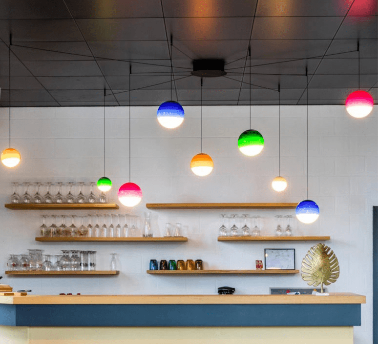 Modern Dipping Pendant Light - Adjustable Height, Energy Efficient Des
