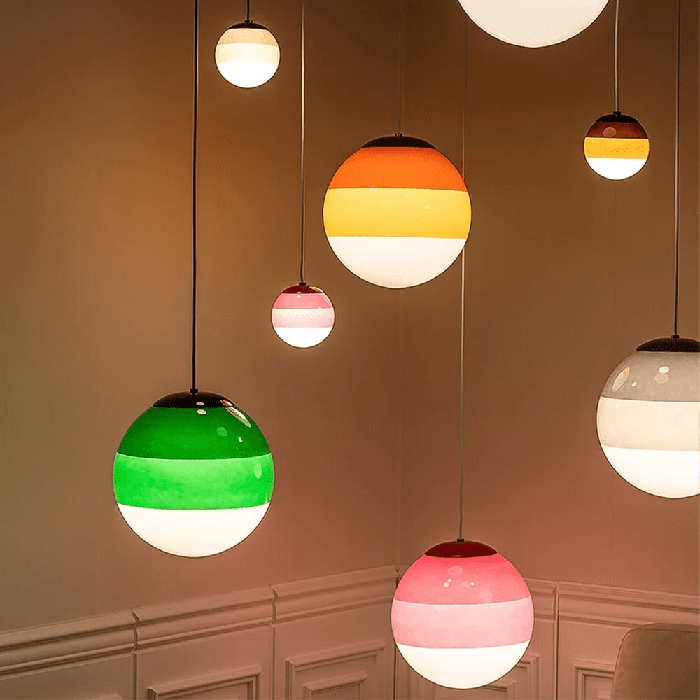 Modern Dipping Pendant Light - Adjustable Height, Energy Efficient Des