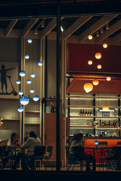Modern Dipping Pendant Light - Adjustable Height, Energy Efficient Des
