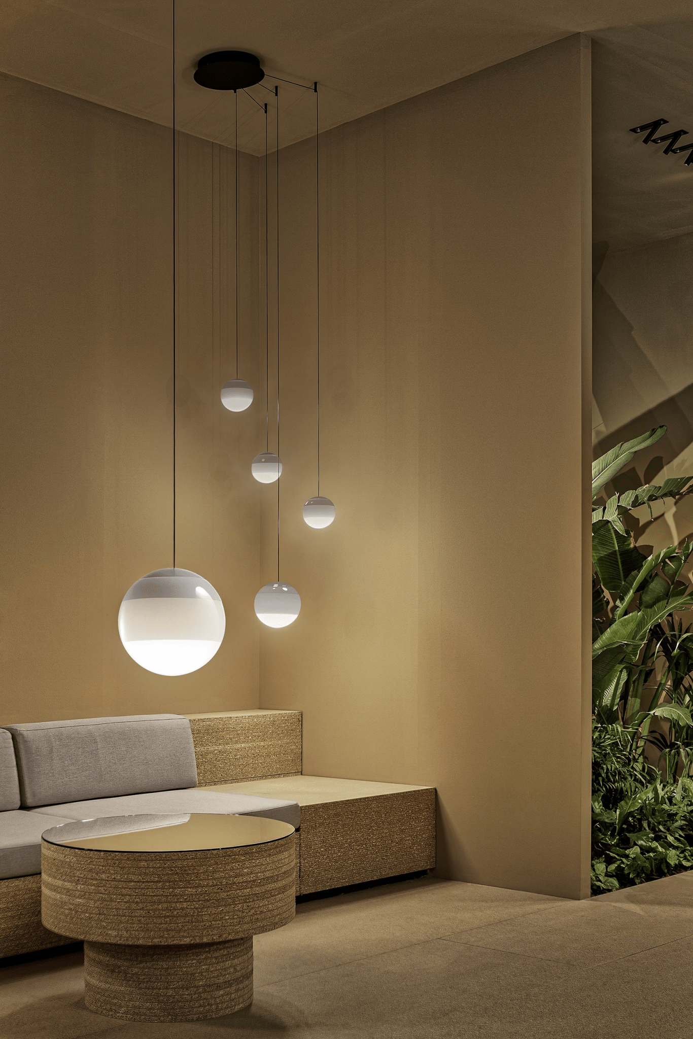 Modern Dipping Pendant Light - Adjustable Height, Energy Efficient Des