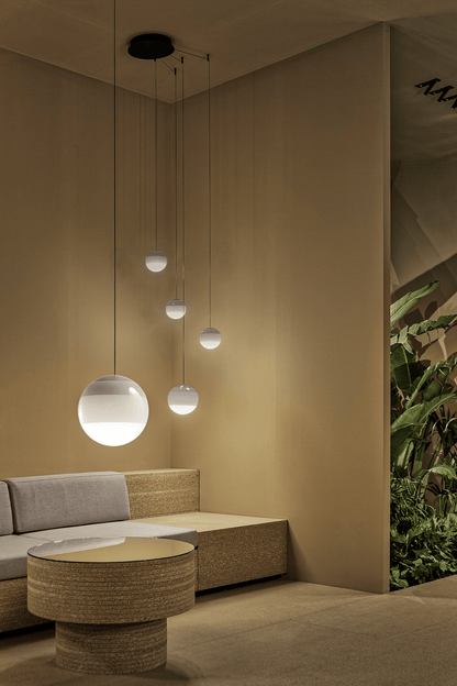 Modern Dipping Pendant Light - Adjustable Height, Energy Efficient Des