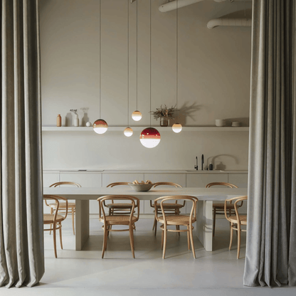 Modern Dipping Pendant Light - Adjustable Height, Energy Efficient Des