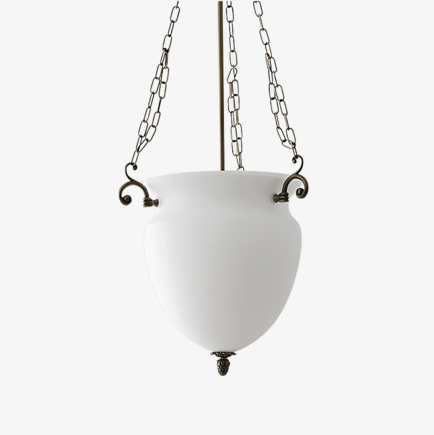Regents Chain Lantern Chandelier - Adjustable Height, Elegant Design