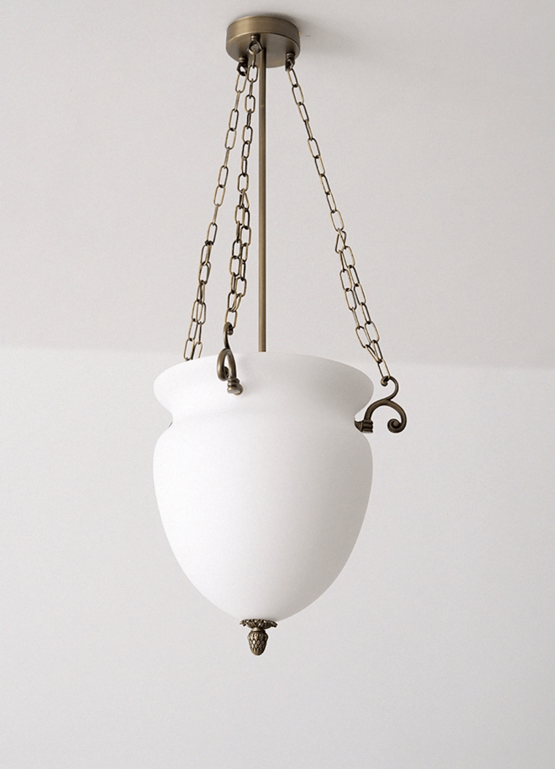 Regents Chain Lantern Chandelier - Adjustable Height, Elegant Design