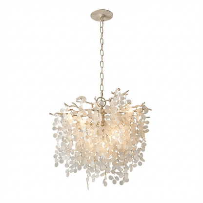 Shiro Noda Crystal Chandelier - Elegant Design with Adjustable Height