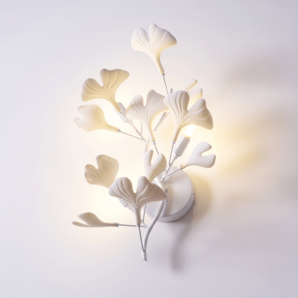 Gingko Modern Wall Lamp - LED Illumination & Adjustable Brightness