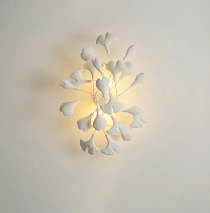 Gingko Modern Wall Lamp - LED Illumination & Adjustable Brightness