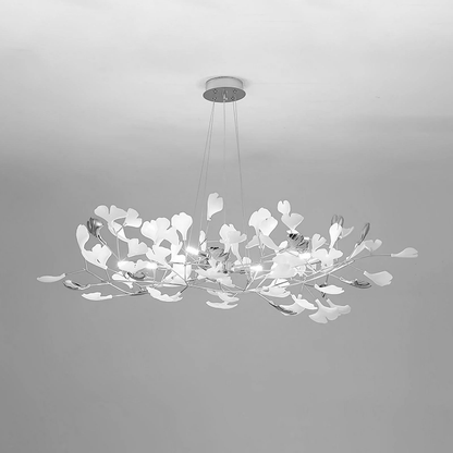 Gingko Wreath Chandelier - Elegant Design with Adjustable Brightness