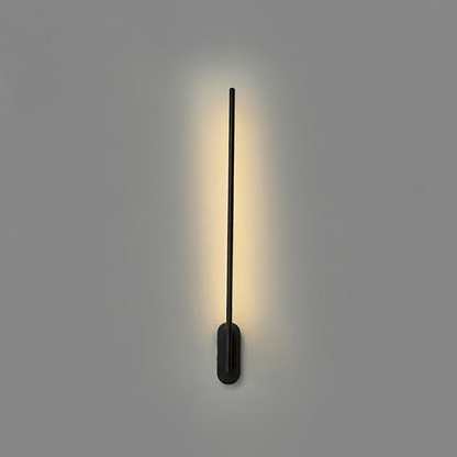 Modern Stick Shaped Metal Sconce with Adjustable Brightness & LED Ligh