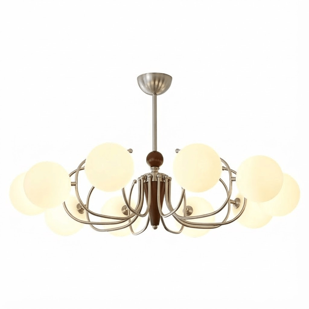 Nova Grove Modern Chandelier - Elegant Design, Adjustable Height