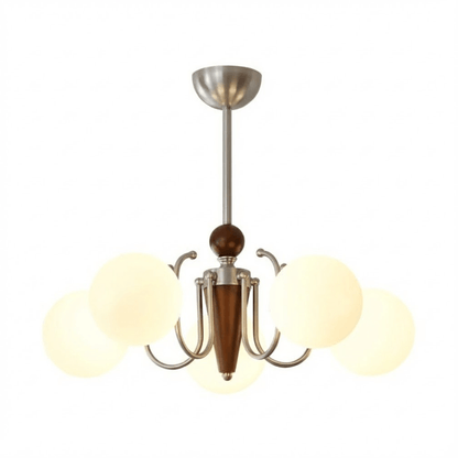 Nova Grove Modern Chandelier - Elegant Design, Adjustable Height