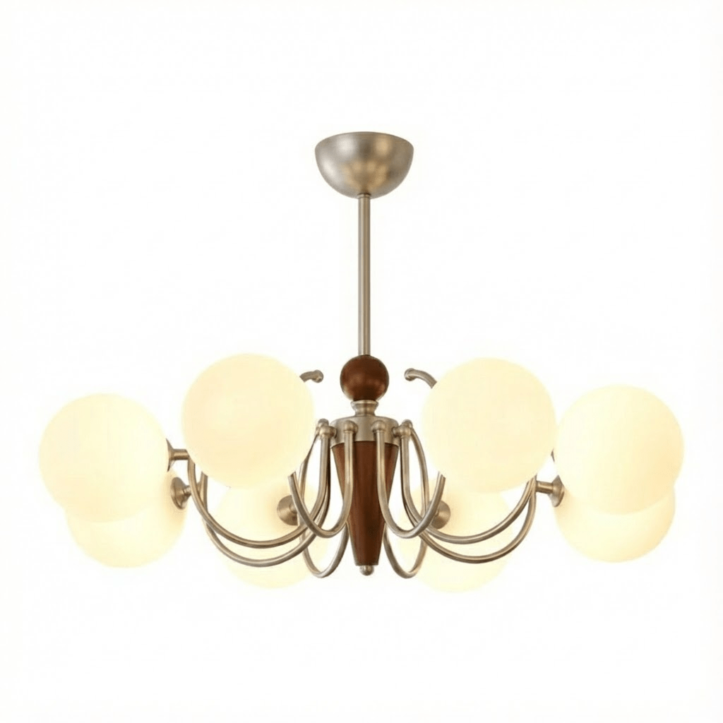 Nova Grove Modern Chandelier - Elegant Design, Adjustable Height