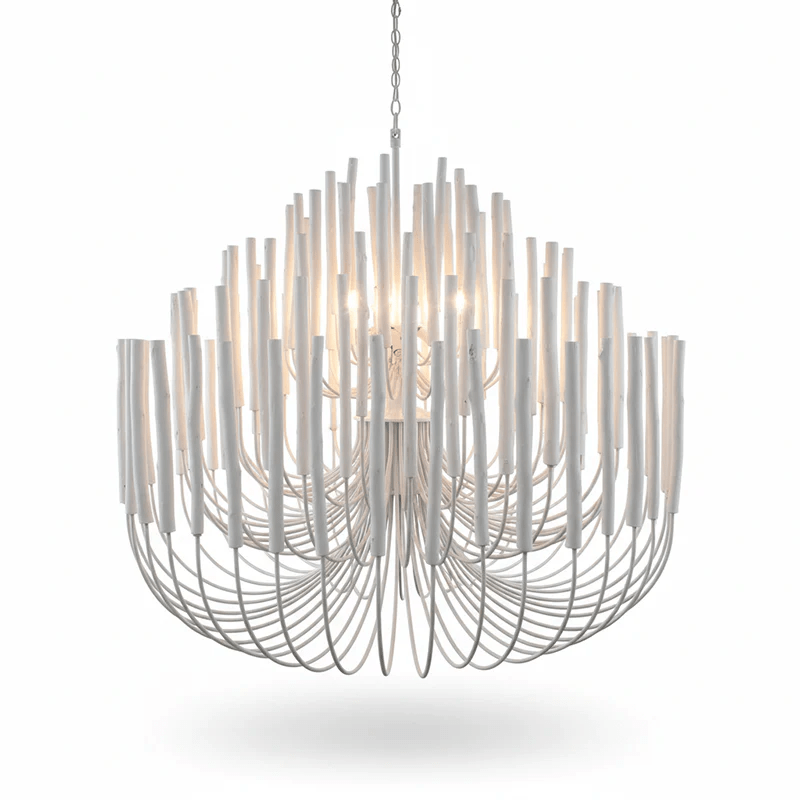 Swinton Crystal Chandelier - Elegant Lighting, Adjustable Height