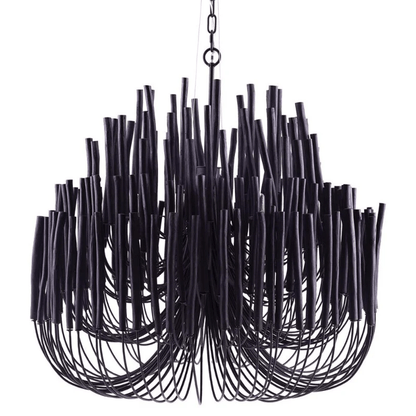 Swinton Crystal Chandelier - Elegant Lighting, Adjustable Height