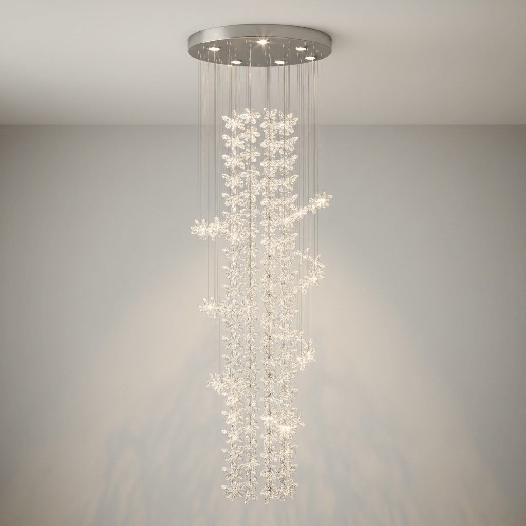 Elegant Floating Butterfly Chandelier with Adjustable Light and Remote