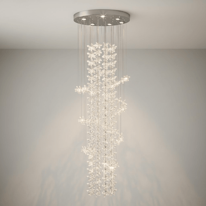 Elegant Floating Butterfly Chandelier with Adjustable Light and Remote